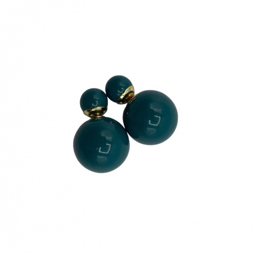 Teal Orb Earrings by Sixton London